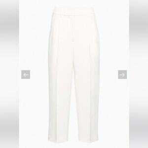 Aritzia The Effortless Cropped High Waited Pants